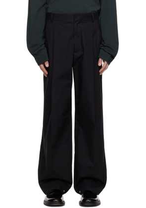 Still Kelly Black Pleated Trousers