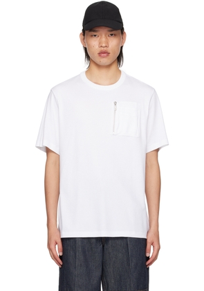 Helmut Lang White Utility Pocket T-Shirt