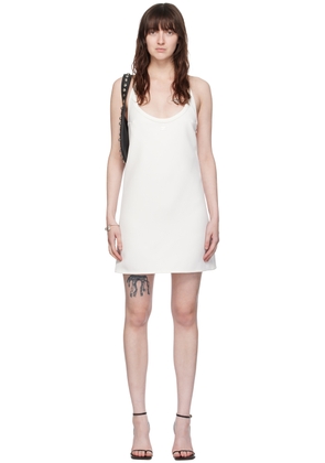 Courrèges White Babydoll Minidress