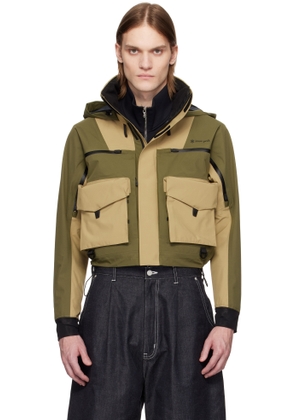 Snow Peak Khaki Toned Trout Edition 3L Wading Jacket