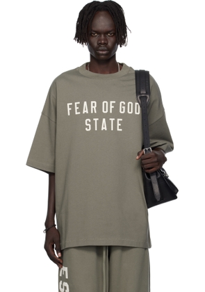 Fear of God ESSENTIALS Gray 90s Fit T-shirt