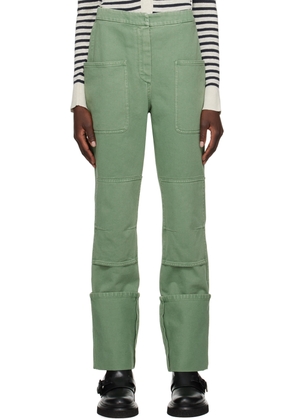 Max Mara Green Facella Trousers