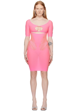 Poster Girl Pink Archer Minidress