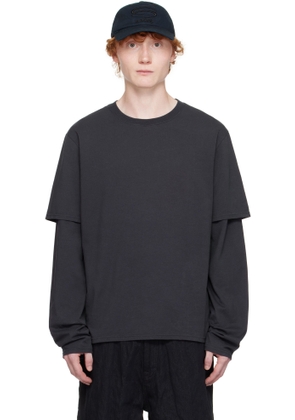 Still Kelly Black Layered 'Winner' T-shirt