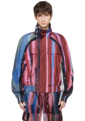 Feng Chen Wang Multicolor Rainbow Jacket