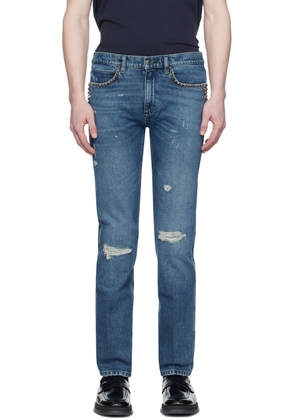 Hugo Indigo Slim-Fit Jeans