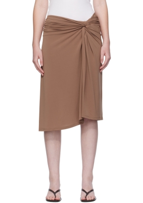 Paris Georgia Brown Elemental Ida Midi Skirt