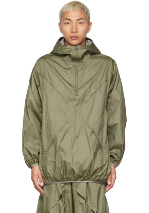 A. A. Spectrum Khaki Ventu Anorak Jacket