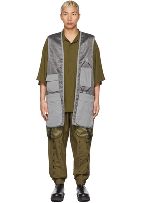 A. A. Spectrum Grey Elonge Vest