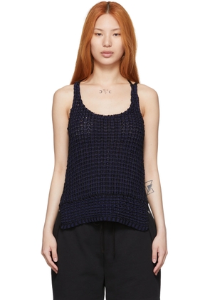 3.1 Phillip Lim Black Cotton Tank Top