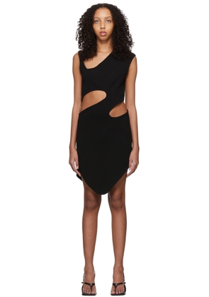 Lado Bokuchava Black Bauhaus Mini Dress