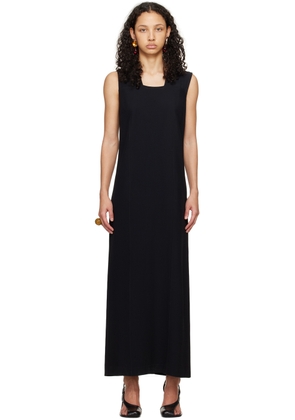 BITE Black Wide Strap Maxi Dress