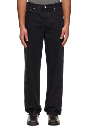 A.P.C. Black Fairfax Jeans