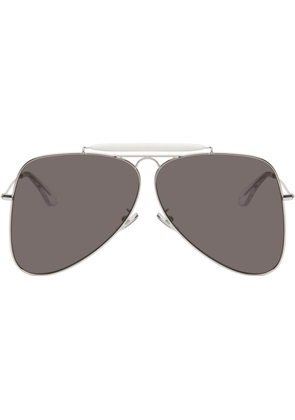 Marni Silver Show Pilot Sunglasses