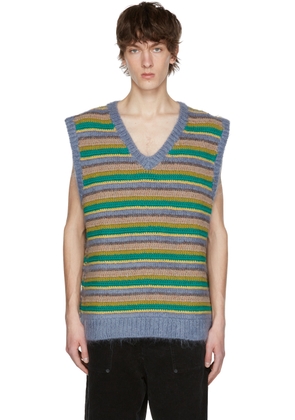 A PERSONAL NOTE 73 Purple Wool Vest