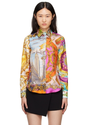 Moschino Multicolor Printed Shirt