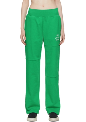 FRAME Green Mixed Lounge Pants