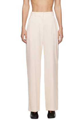 Nanushka Off-White Lanai Trousers