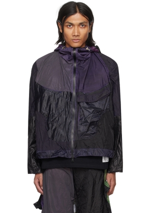 YAKU Purple & Black M Jacket