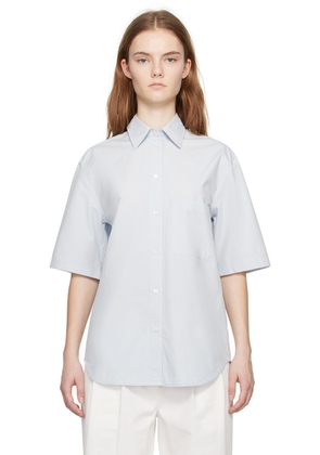 TOTEME Blue Patch Pocket Shirt