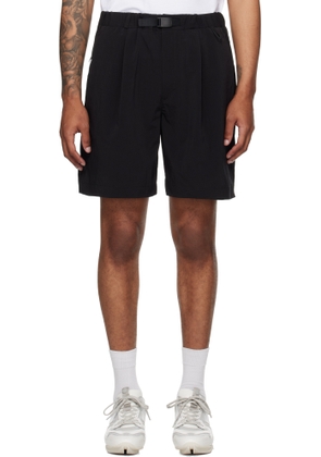 Snow Peak Black Breathable Quick Dry Active Shorts