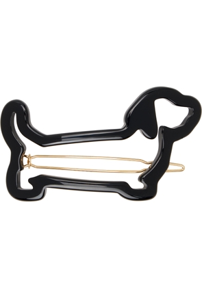 Thom Browne Black Acetate Hector Hair Clip