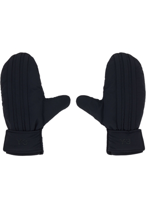 Y-3 Black Padded Mitts