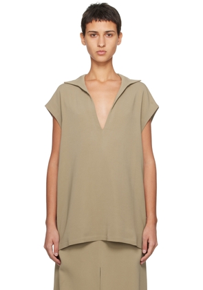 BITE Taupe Throw On T-Shirt