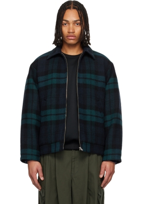 WTAPS Green & Blue Wrecker Jacket