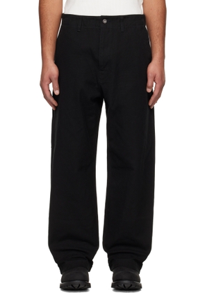 WTAPS Black Canvas Trousers