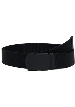 Y-3 Black 'Y-3' Classic Logo Belt