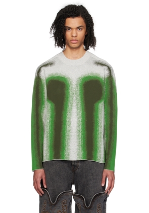 Y/Project Green Gradient Sweater