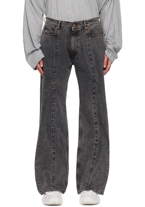 Y/Project Black Wire Jeans