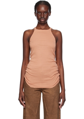 Rick Owens DRKSHDW Pink Racer Back Tank Top