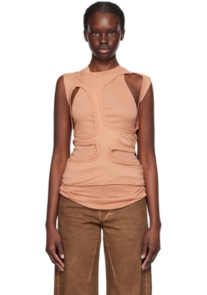 Rick Owens DRKSHDW Pink Membrane I Tank Top