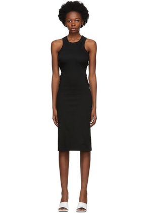 Dion Lee Black Jersey Tank Dress