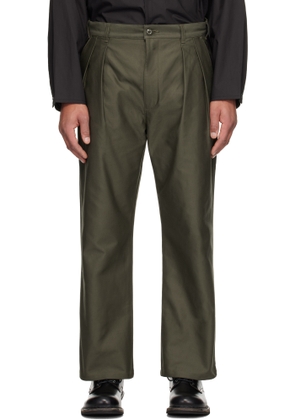 WTAPS Green WRKT2501 Trousers