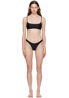 Matteau Black Scoop Bikini