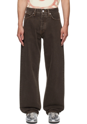 Sunflower Brown Loose Jeans