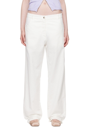 Gimaguas White Alex Trousers