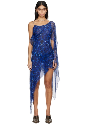 KNWLS Blue Fuel Minidress