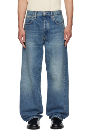 Sunflower Blue Wide Twist Jeans