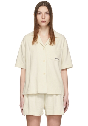 HALFBOY Off-White Terry Shirt