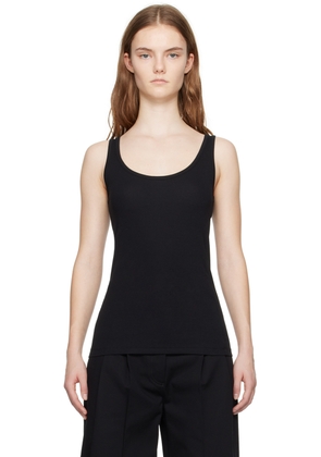 TOTEME Black Classic Tank Top