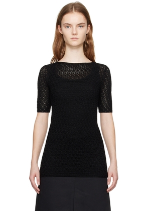 TOTEME Black Slim T-Shirt