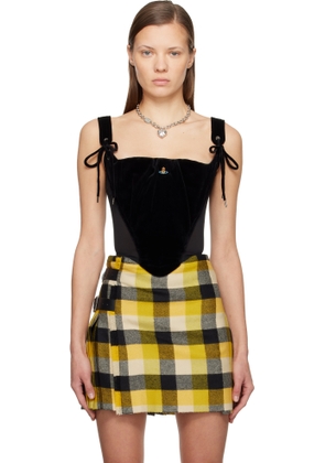 Vivienne Westwood Black Puppy Corset Top