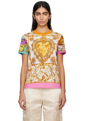 Moschino Multicolor Scarf T-Shirt