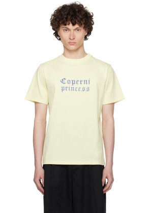 Coperni Yellow Disney 'Princess' Slim-Fit T-shirt