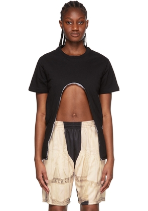 Sia Arnika Black Organic Cotton T-Shirt