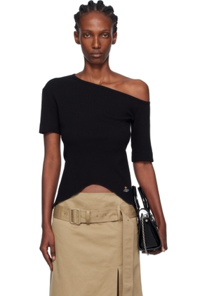 Vivienne Westwood Black Shoulder Orgy T-shirt